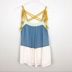 NWOT Loft Tassel Tank